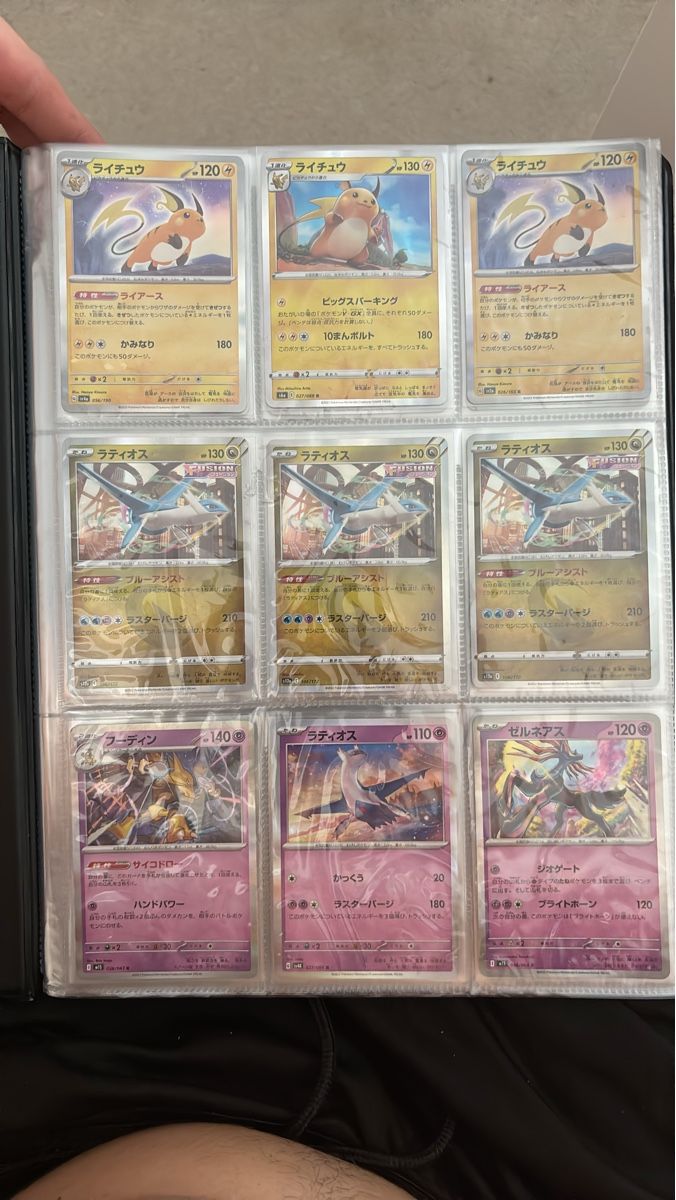 Pokémon Carte collezionabili: Diverse Pokémon Holo Album Set & Sleeved – Usato da Dietikon venduto da PokemonSwissSpotify 1