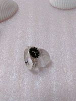 RING MODESCHMUCK;SILBER FARBE