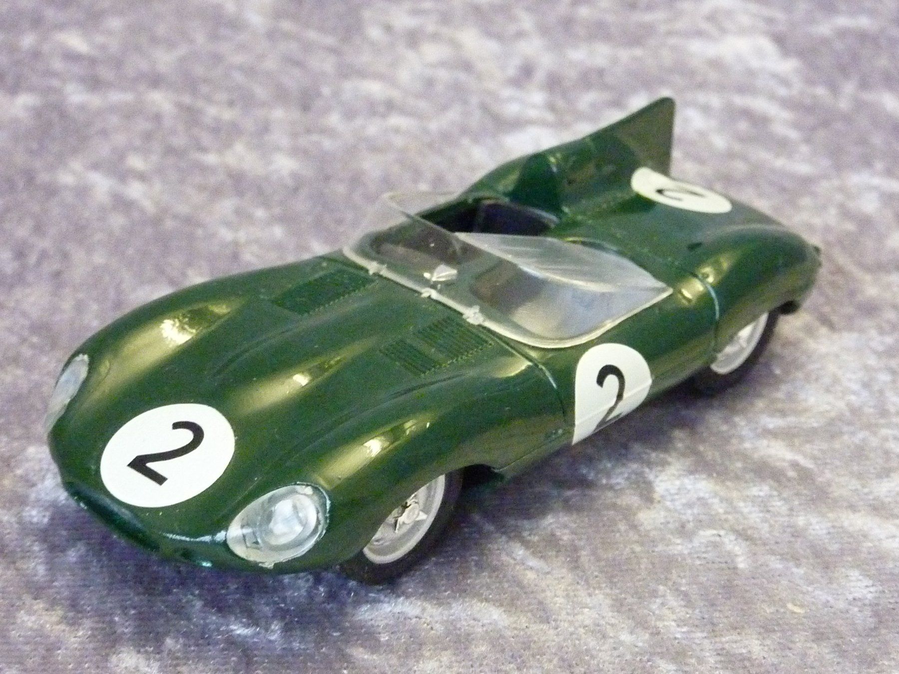 Jaguar Modellini d'auto: Jaguar D-Type #2 1:43 – Usato da Dürrenäsch venduto da modellautos4you