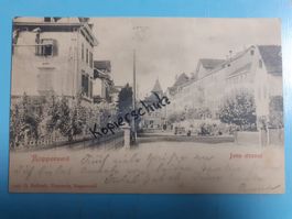 Rapperswil Jona Strasse um 1901 / AK St. Gallen