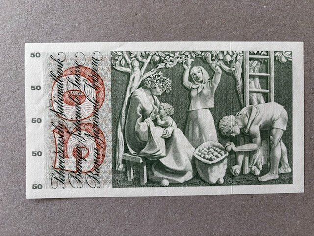 Banconote: 50-Franken-Note von 1973 – Usato da Zürich venduto da Lenine 1