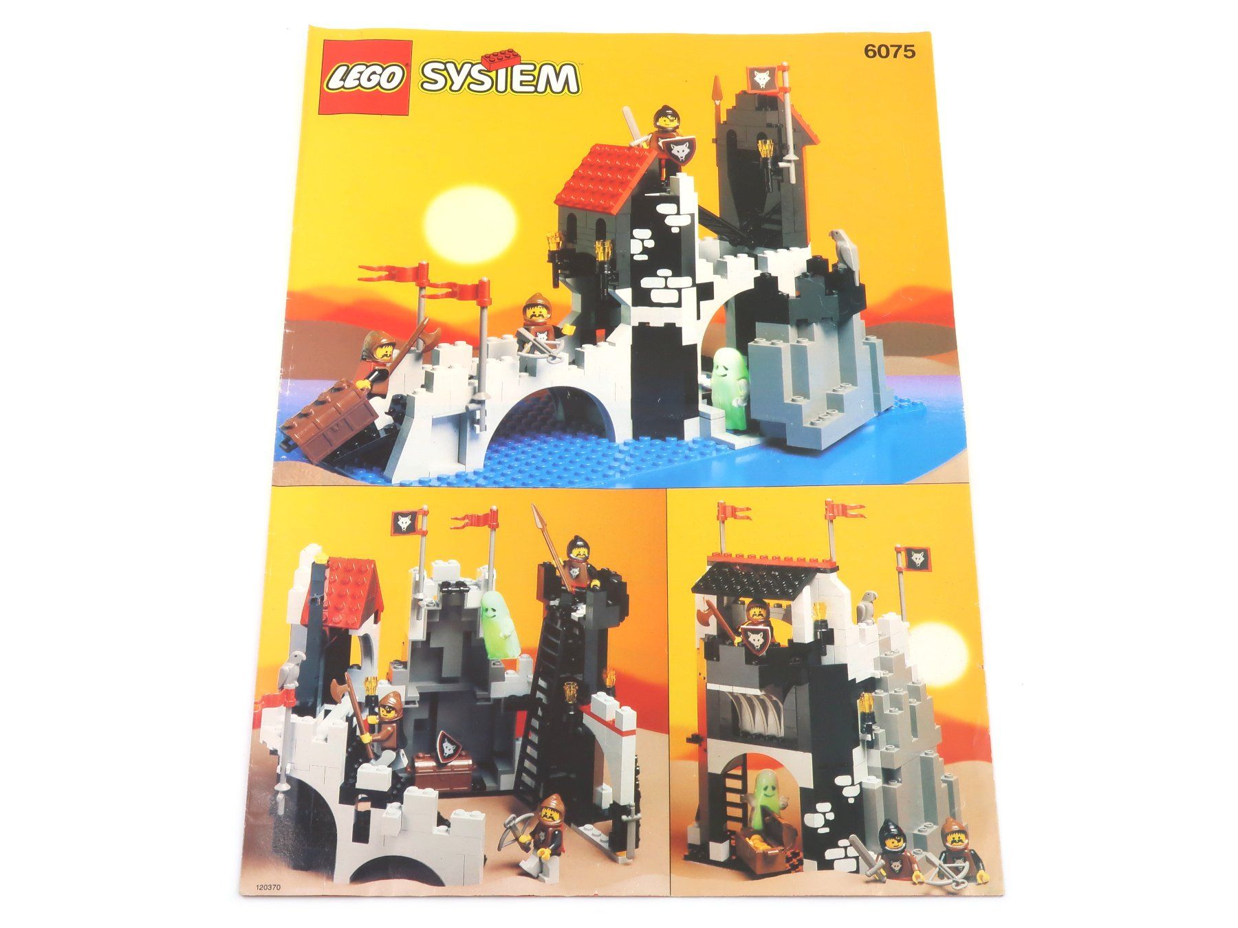 Lego Giocattoli: Anleitung zu Lego Castle 6075 Wolfpack Tower – Usato da Oberwil b. Büren venduto da nih_qt5f