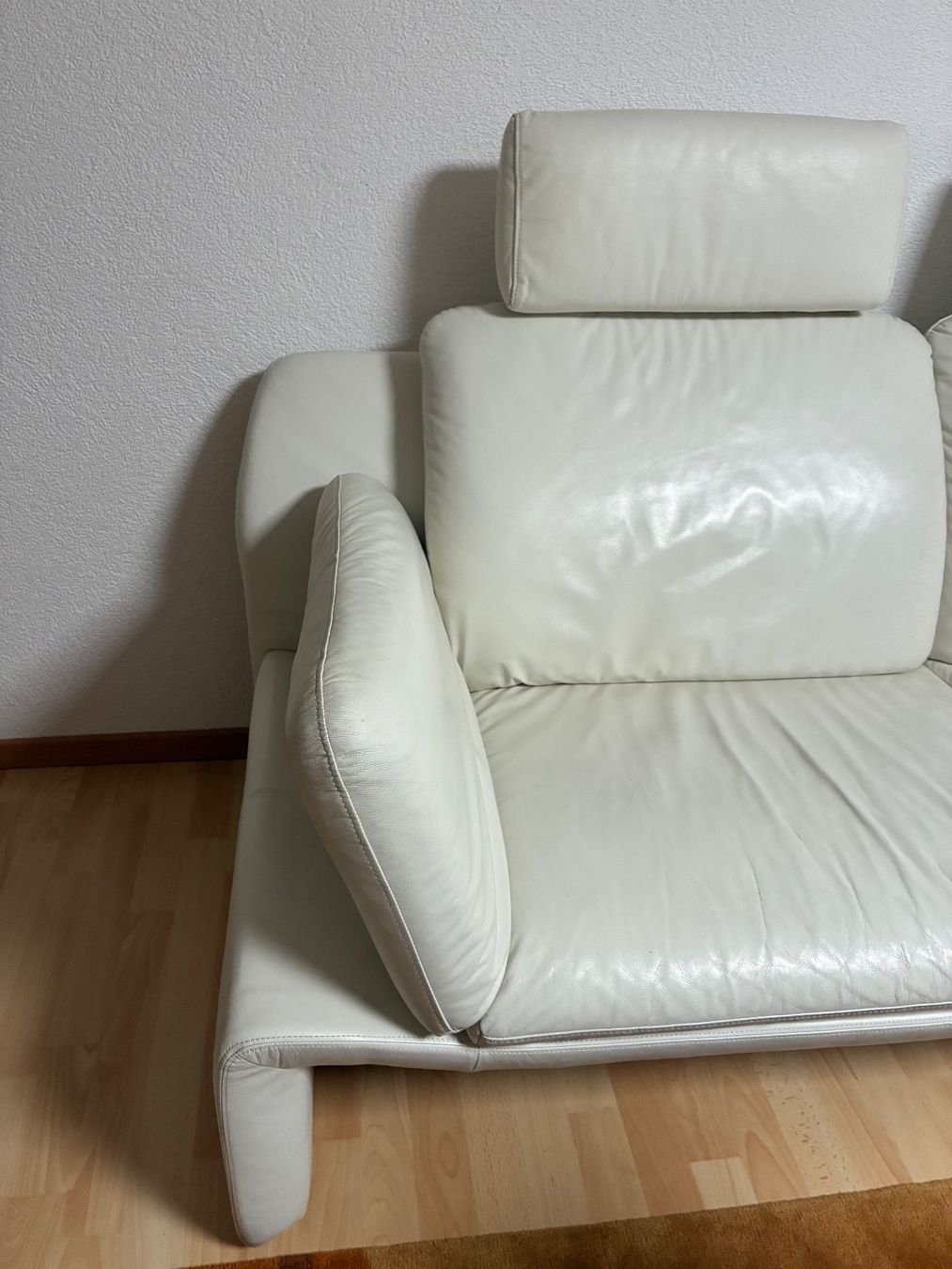 Divani: LEU Swiss Echtleder Couch Modell Bianca – Usato da Amriswil venduto da Fisch79 8