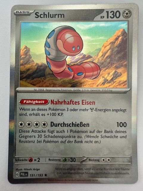 Pokémon Carte collezionabili: Schlurm - Holo - Pokemon – Nuovo (secondo la descrizione) da Nussbaumen AG venduto da Pika-Shop