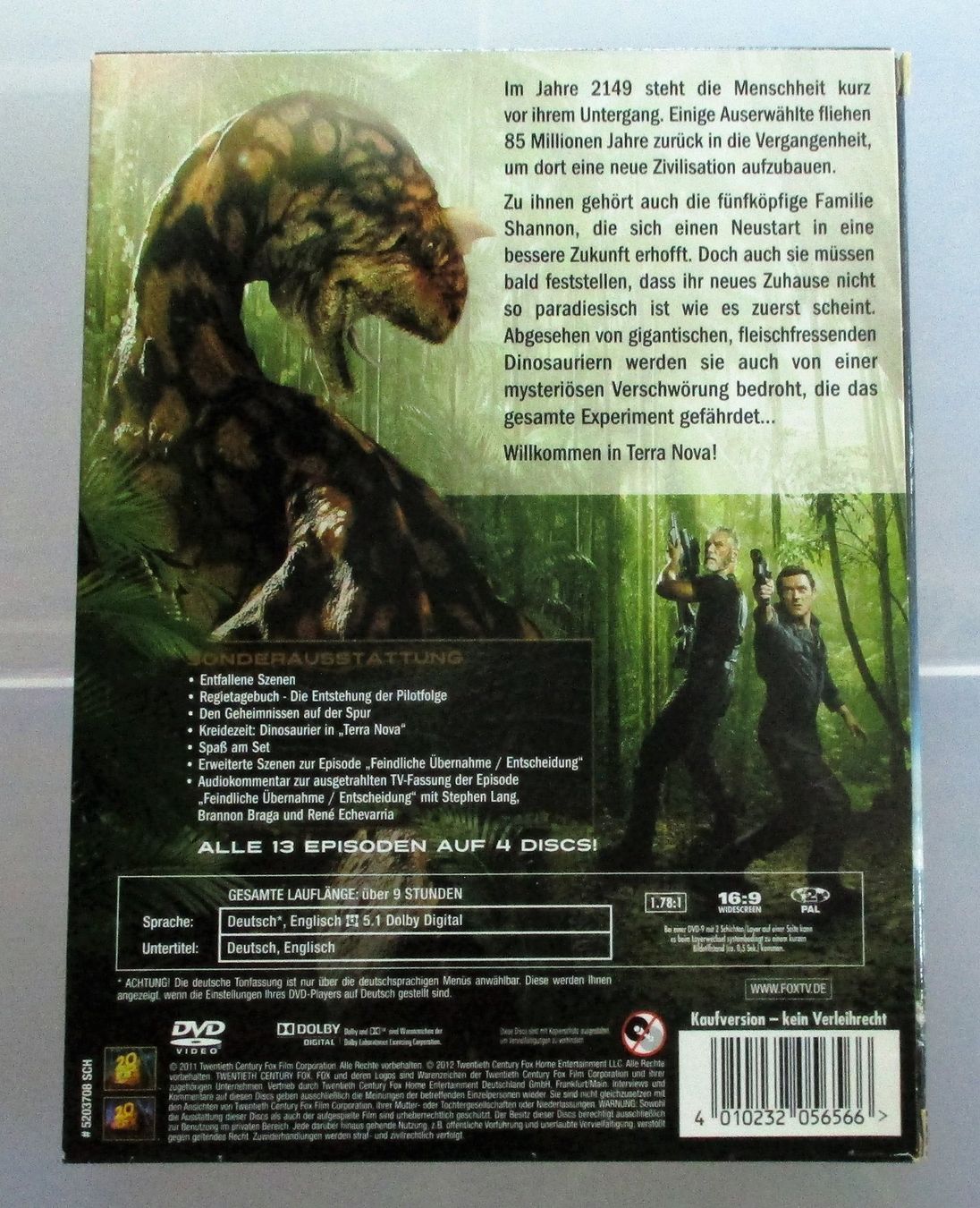 Tutti i DVDs: TERRA NOVA - Komplette Serie 4-DVD Box – Usato da Wattwil venduto da Muriel10 1
