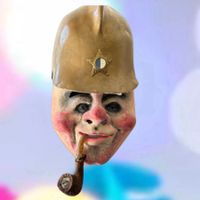 Fasnachtsmasken Larven Grinden Künstlermaske