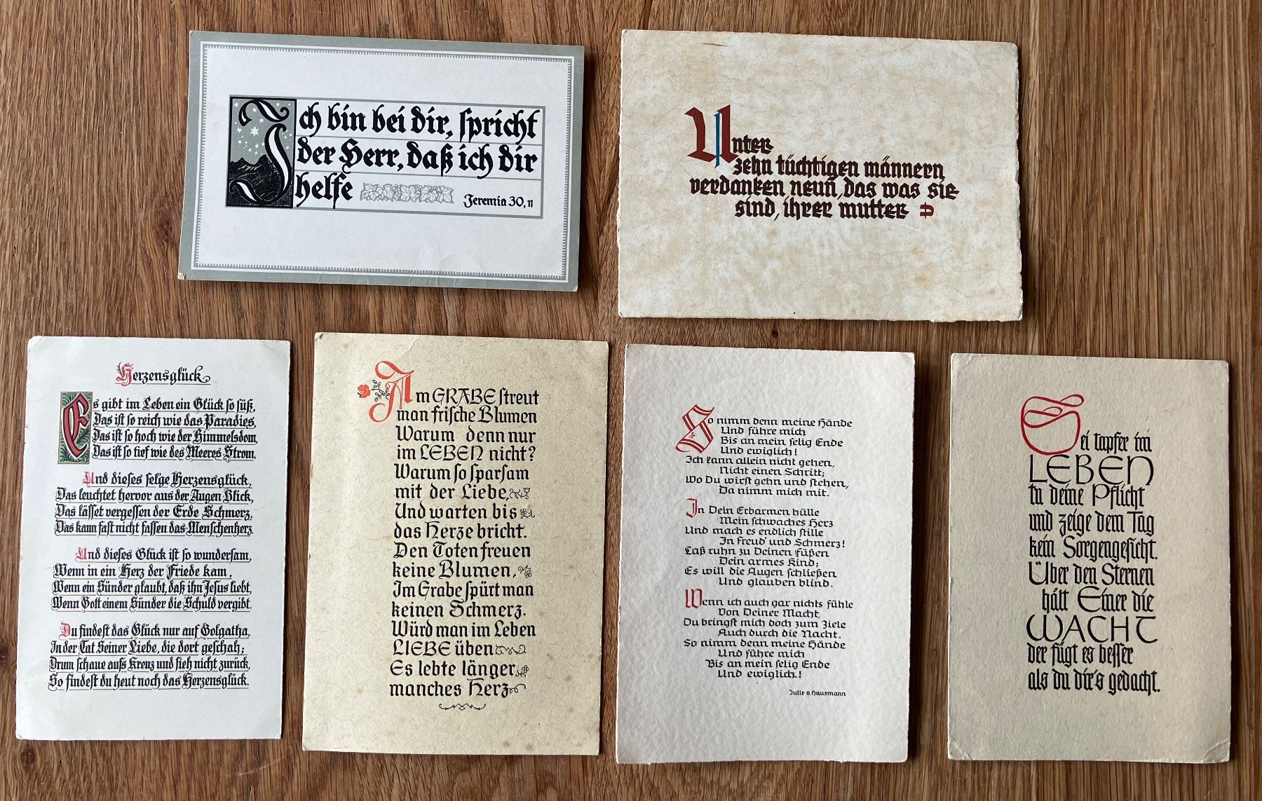 Cartes postales: Ansichtskarte Gott Bibel – D'occasion à Waldstatt par breitaxt