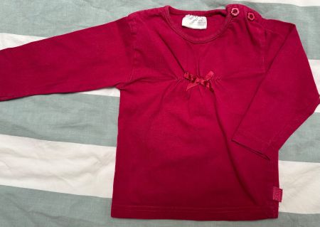 Baby Girl Langarm Shirt, Gr. 74