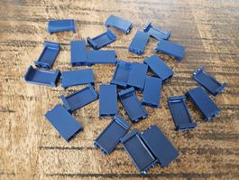 lego 87544 lot de 25 pièces Dark Blue Panel 1 x 2 x 3