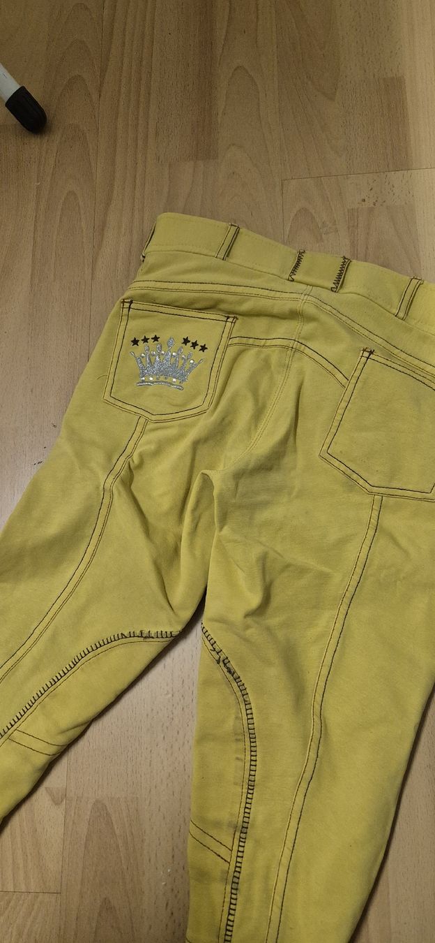 Pantaloni: Reithose gelb, Kinder Grösse 164 – Usato da Horgen venduto da caipiman 4