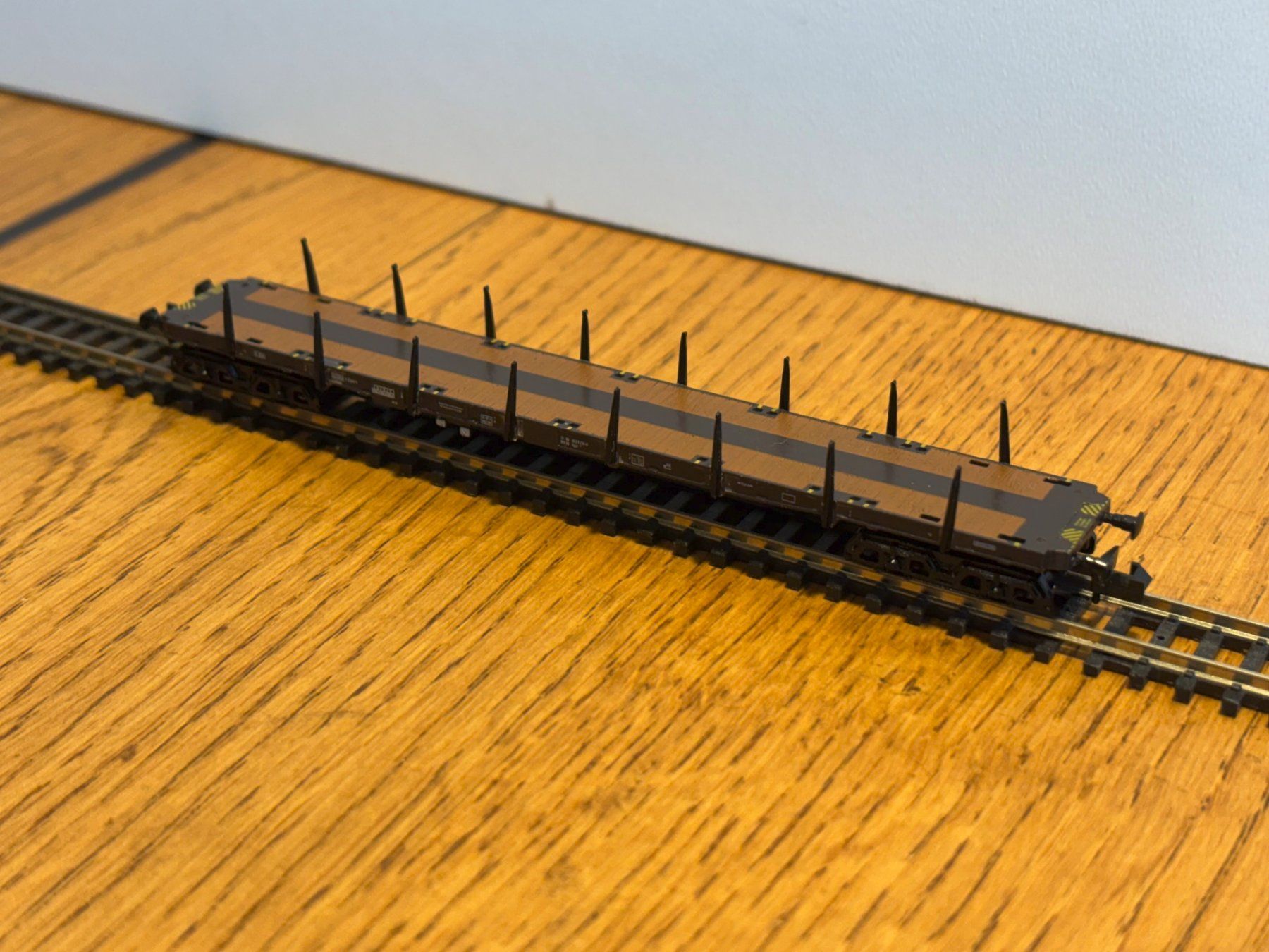 Modellini di ferrovie: L2424: Containerwagen (Spur N) – Usato da Birsfelden venduto da Birs_25 2