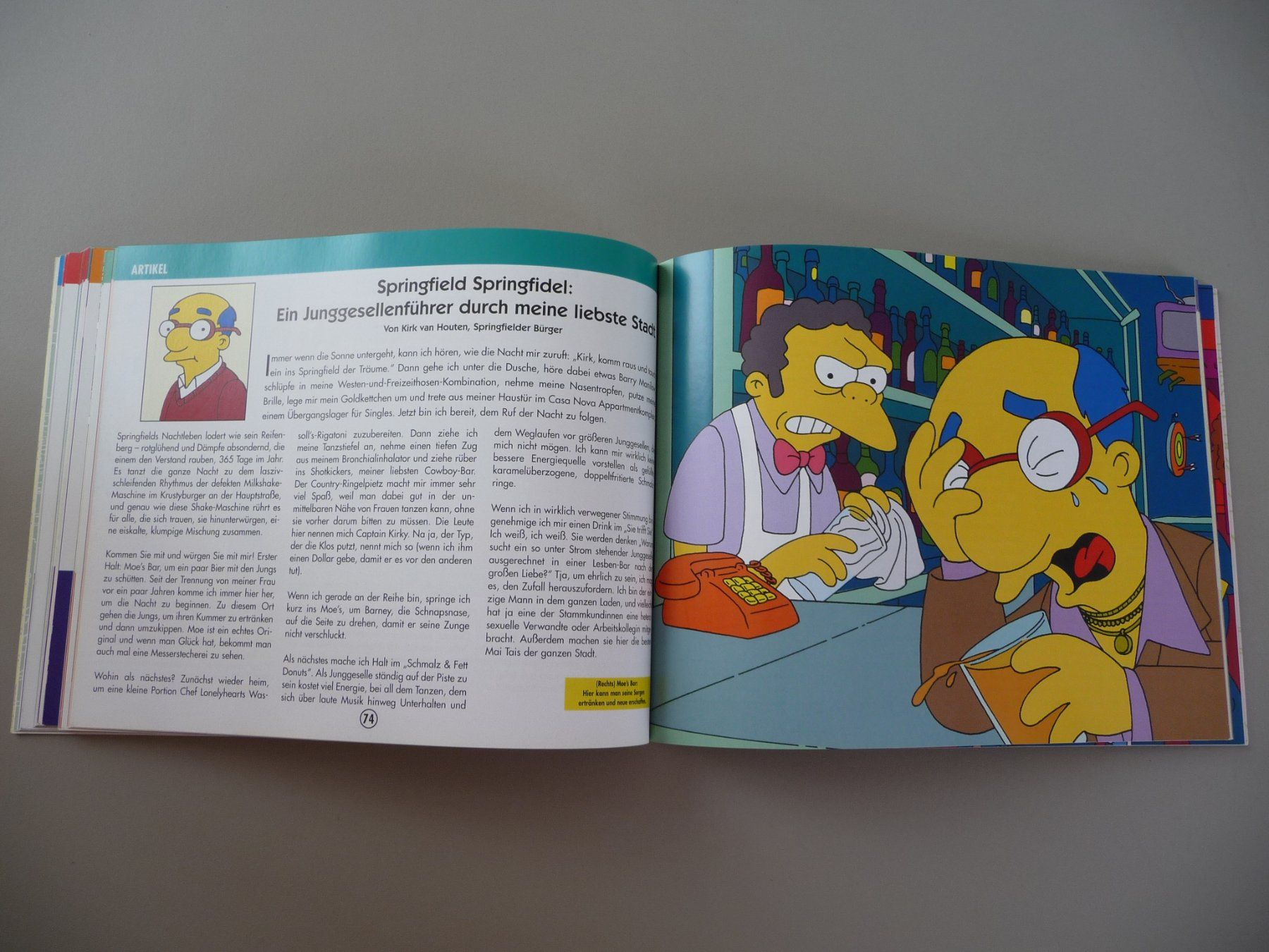 Fumetti: Simpsons City Guide Springfield - Kultbuch – Usato da Neftenbach venduto da sorge 7