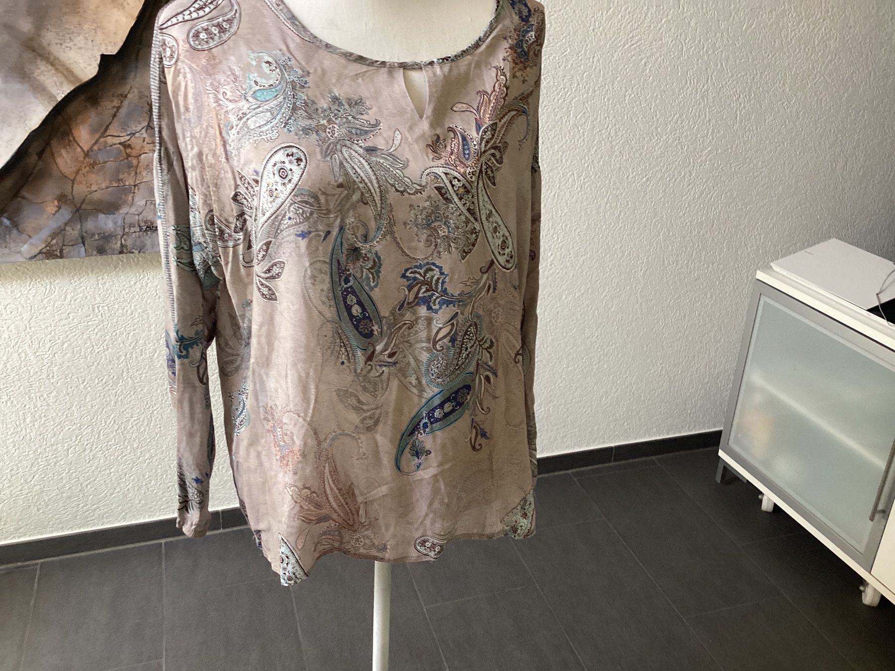 Chemisiers: Barbara Lebek schöne Bluse ca. Gr. L – D'occasion à Homberg b. Thun par Homata