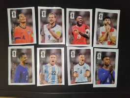 🔥 8 verschiedene Coca Cola Panini Sticker WM26 Top Zustand