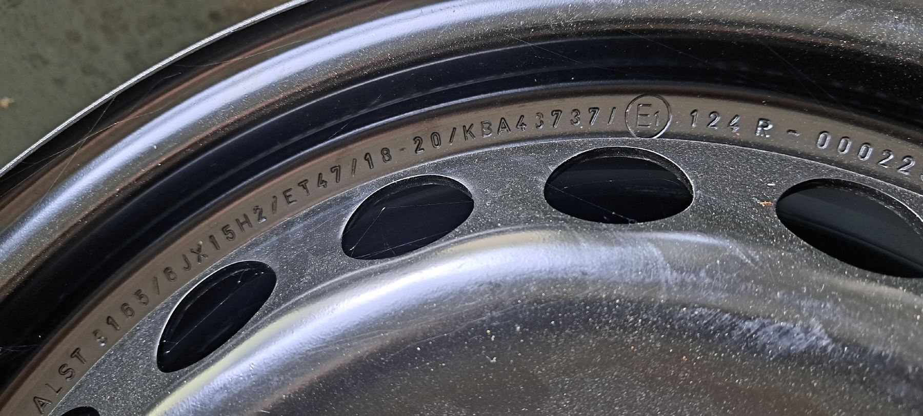 Cerchioni: Stahlfelgen, 6Jx15, ET 47 – Nuovo e nell'imballaggio originale da Unterentfelden venduto da Jaguarxk8 3