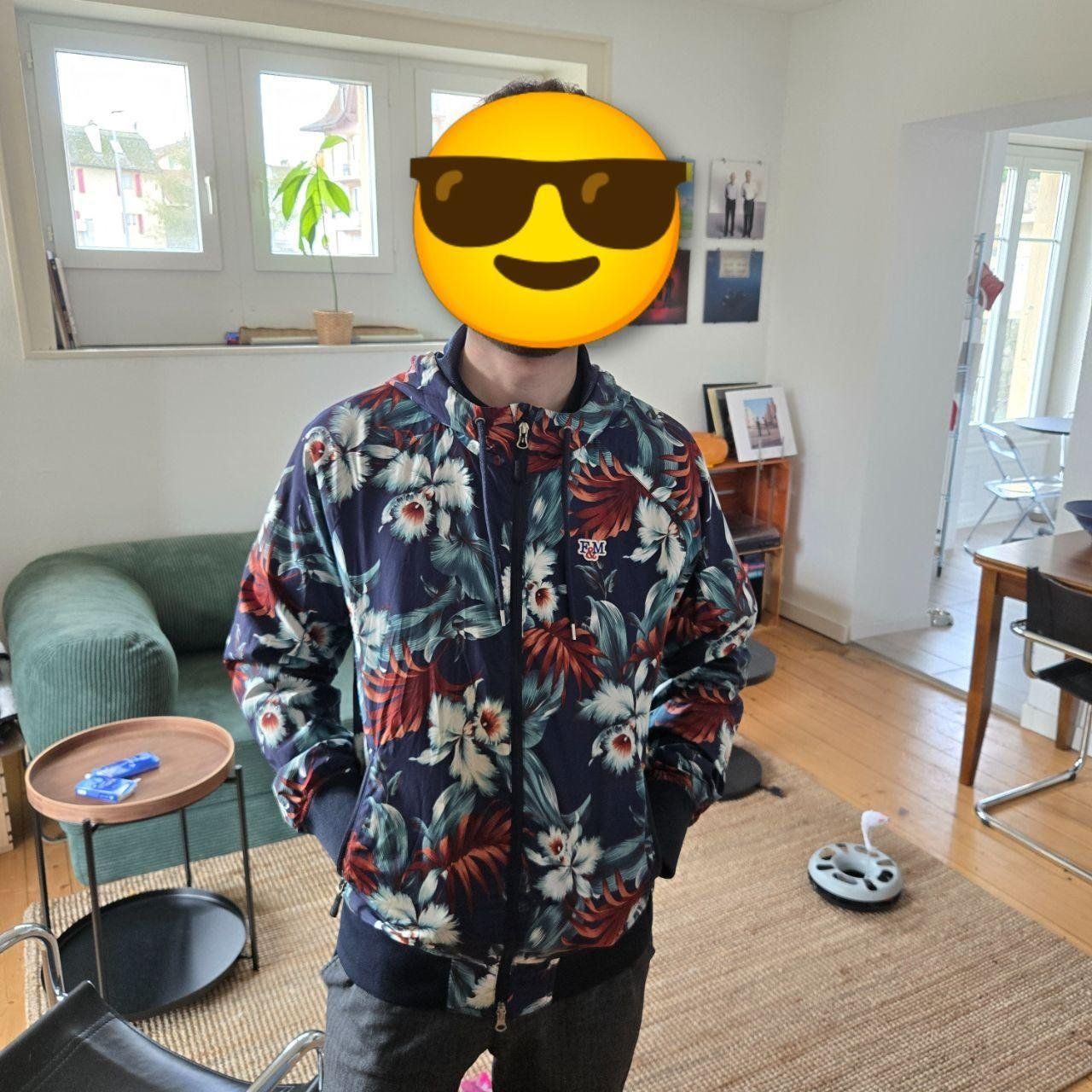 Franklin & Marshall Giacche: Veste légère Franklin Marshall à fleurs - Taille M – Usato da Neuchâtel venduto da ces_9prj
