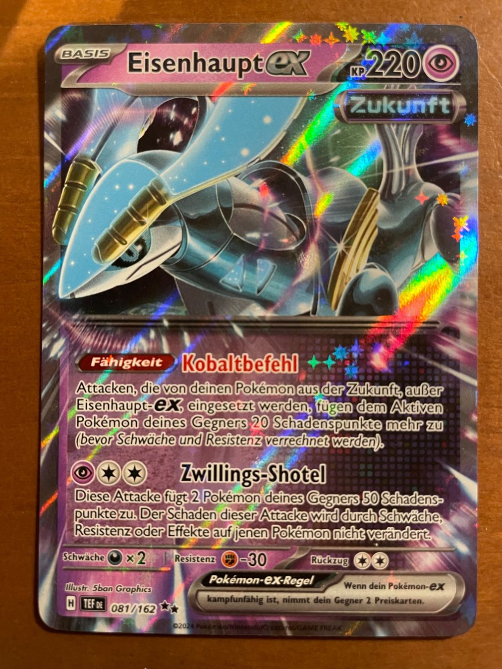 Pokémon Carte collezionabili: Pokemon Eisenhaupt eX (Versand gratis) – Nuovo (secondo la descrizione) da Chur venduto da Angerson