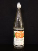 alte Sirup - Flasche 1974 BISCHOFSZELL BLUTORANGEN-SIRUP '91
