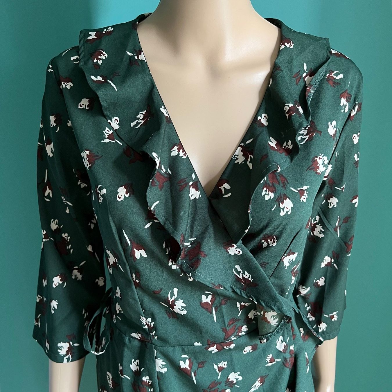 Kleider: ICHI Wickelkleid wie neu – Gebraucht aus messen von Loo21 3
