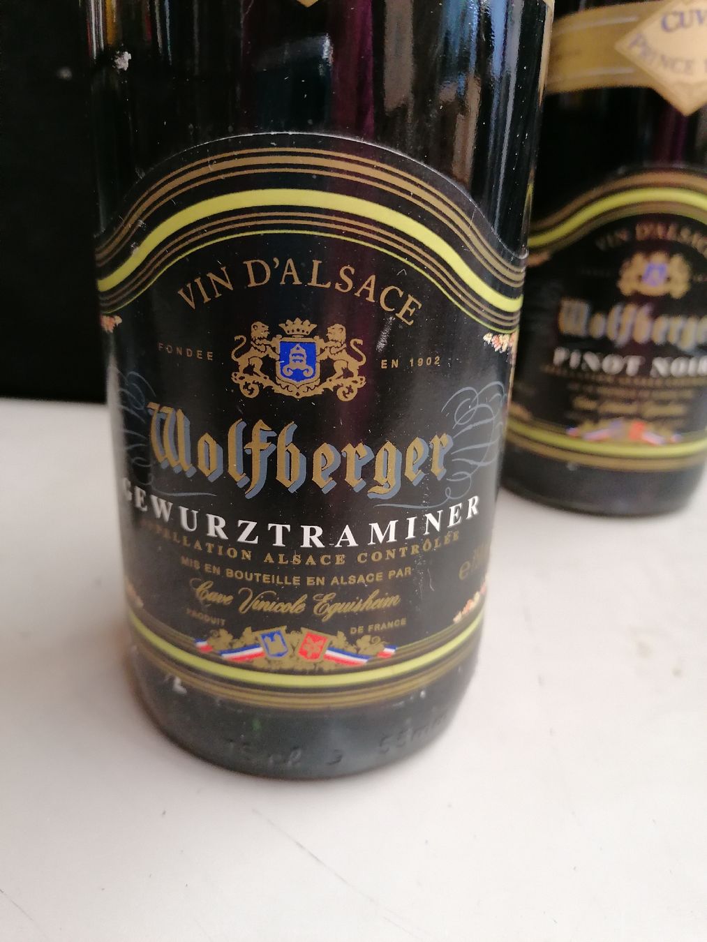Vins: 2 BOUTEILLES ALSACE WOLFBERGER 1997 – Neuf (Voir description) à Genève par Leboucheoreilles 5