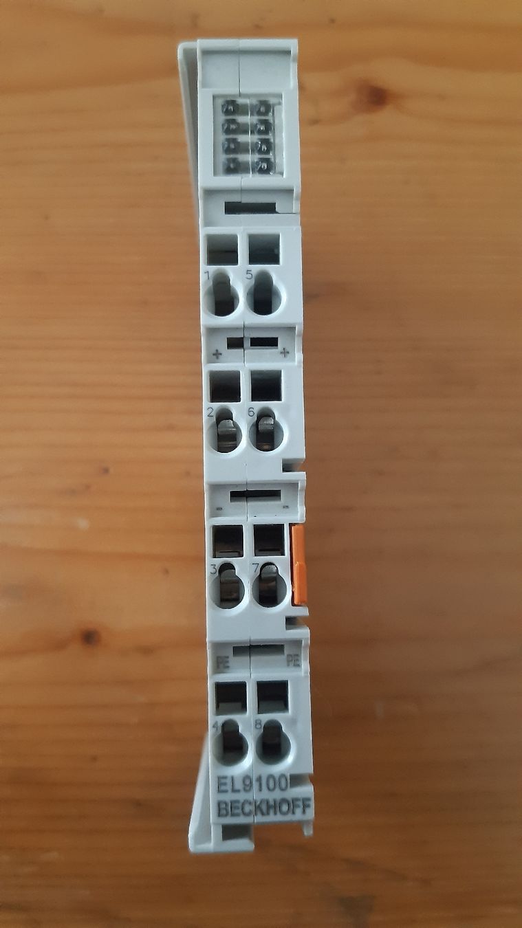 Beckhoff Elektronikbauteile: BECKHOFF EL9100 Voltage Supply Terminal 24V DC 10A – Neu (gemäss Beschreibung) aus Oey von Parkplatzbrocki