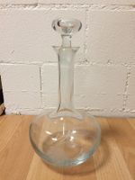 Glaskaraffe (Handarbeit)