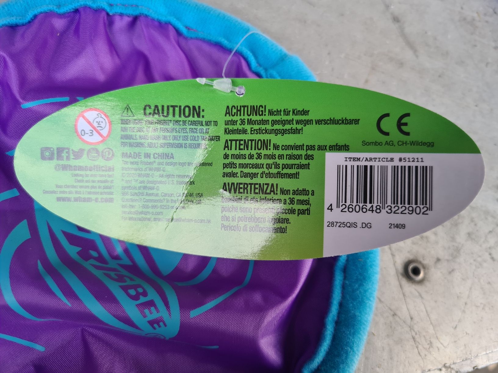 Giocattoli: Frisbee Wham-0 neu und OVP – Nuovo e nell'imballaggio originale da Dussnang venduto da kevin0812 1