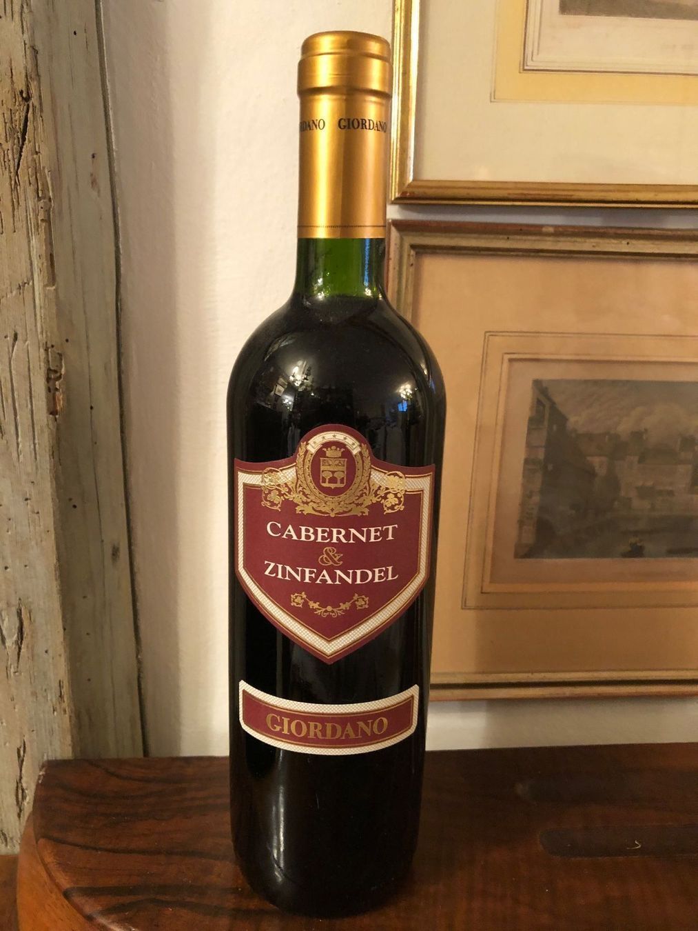Vino: GIORDANO.Cabernet Zinfandel.Puglien.2007 – Nuovo e nell'imballaggio originale da Wald ZH venduto da mlnt