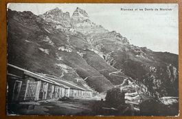 Bex - Riondaz & Dent de Morcles 1915