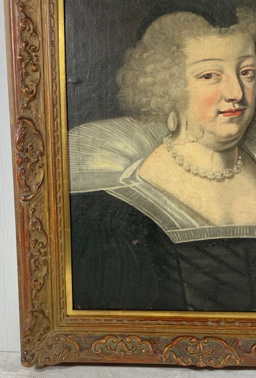 um 1600 Jh Antikes Gemälde Portrait von einer Dame Kaufen auf Ricardo