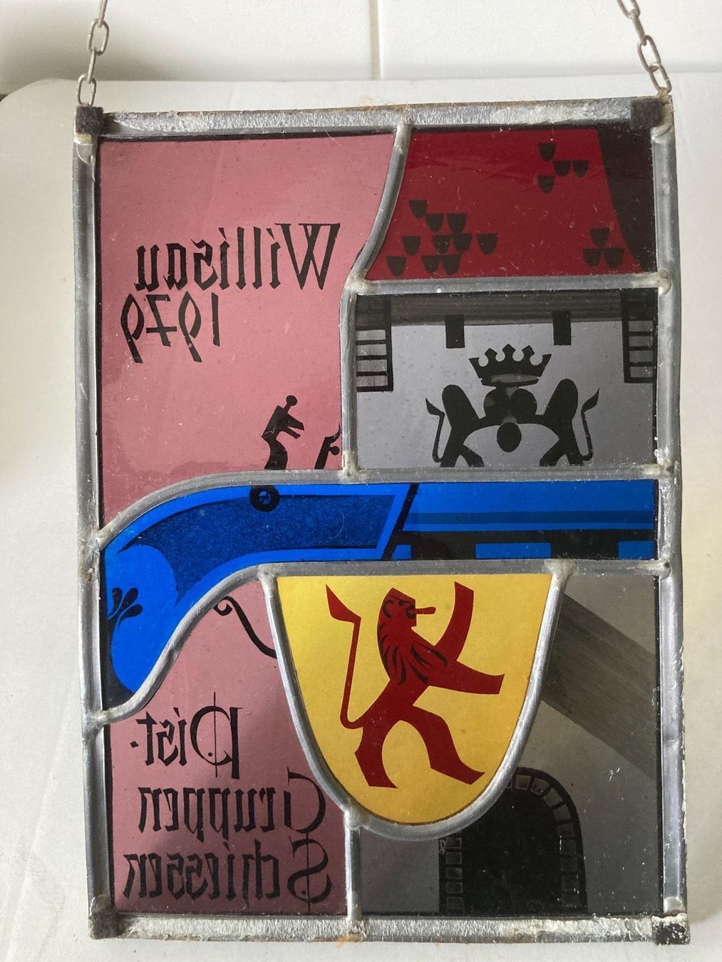 Sonstige Antiquitäten & Kunst: Wappen -  Scheibe Willisau 1967 – Gebraucht aus Zürich von Chaeffeler 3