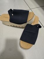 Sommer Plateausandalen, Schwarz, Grösse 38, Top Zustand!