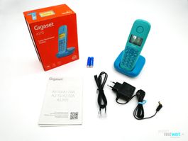 GIGASET A170 DECT-Telefon Aquablau