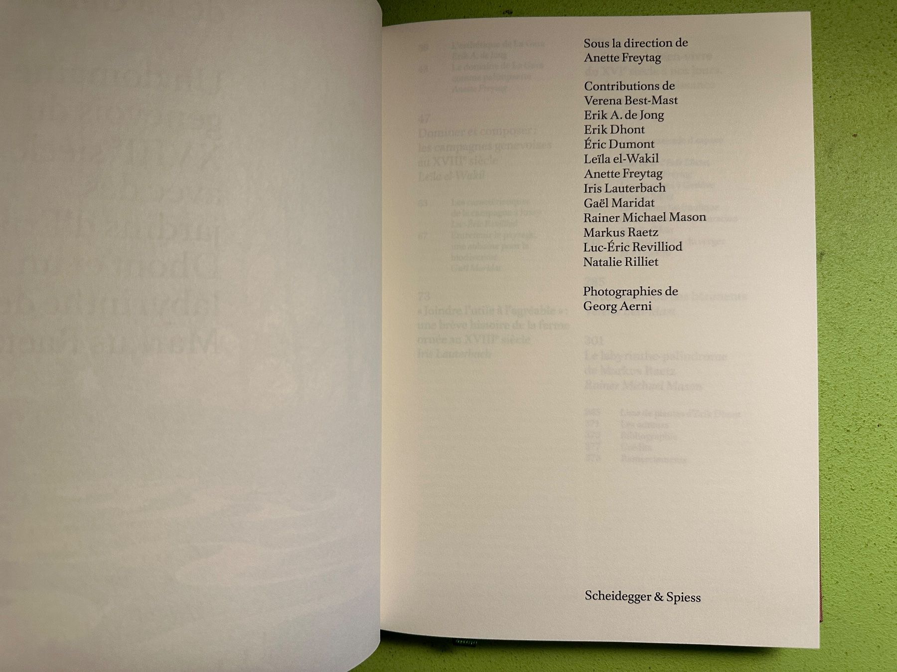 Livres: Anette Freytag: Les jardins de La Gara. – D'occasion à Zürich par allp 3