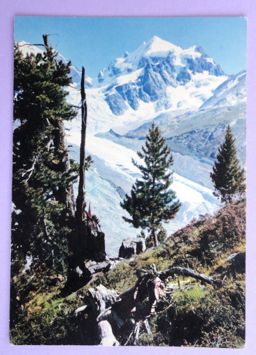 Cartoline postali: Tschiervagletscher und Piz Roseg – Usato da Fétigny venduto da Billy2miny