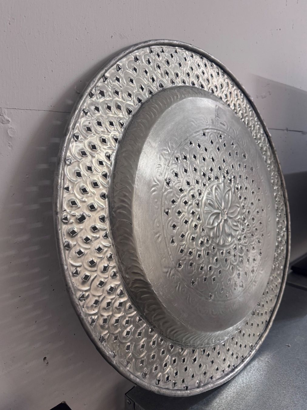 Tutte le decorazioni: Orientalischer Deko-Unterteller / Metalltablett 58 cm – Usato da Schaffhausen venduto da luc_s9gz 1