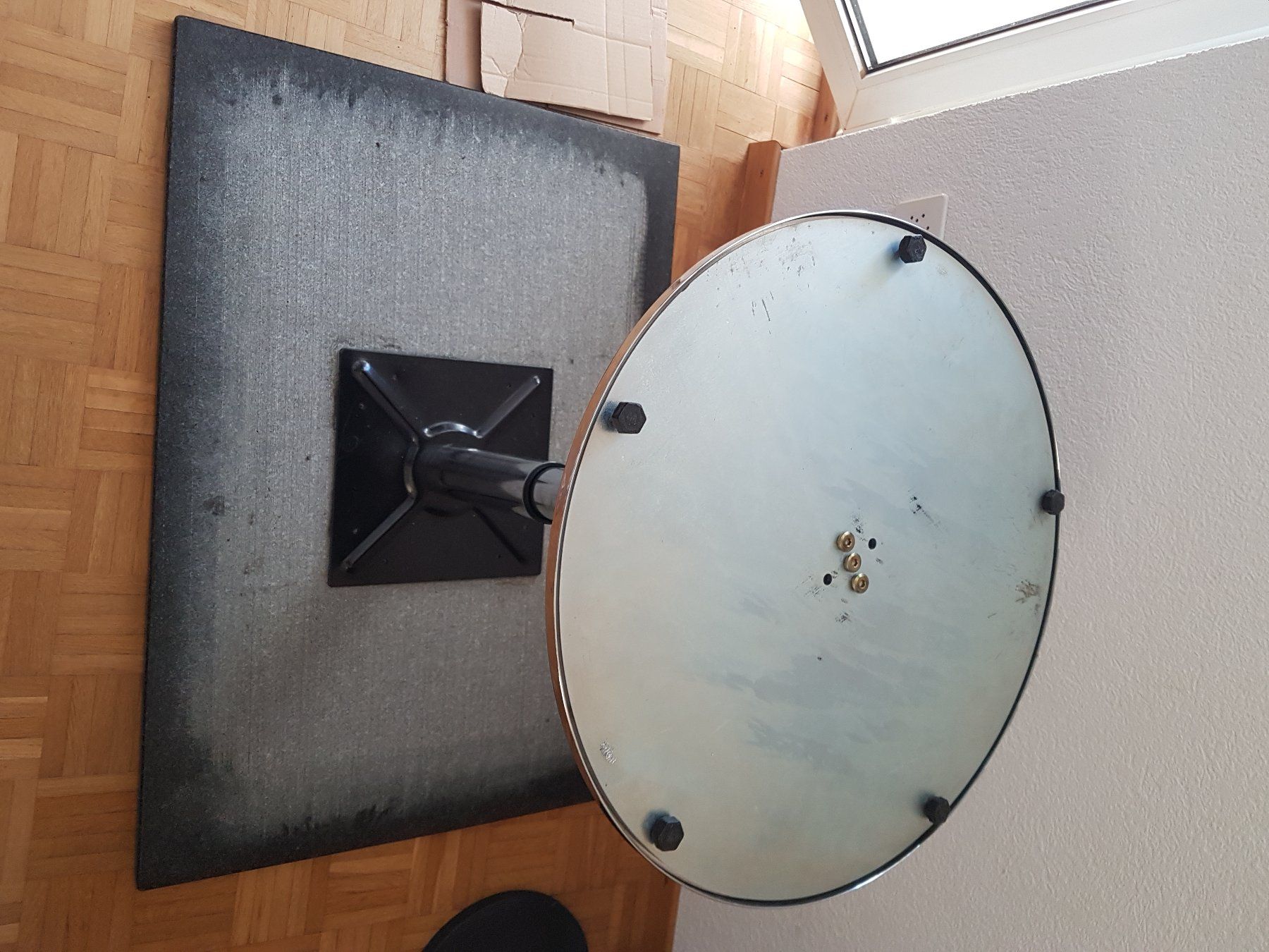 Tavoli: Granittisch 100x70x77 Chromstahlfuss – Usato da Wallisellen venduto da Swissline11 3