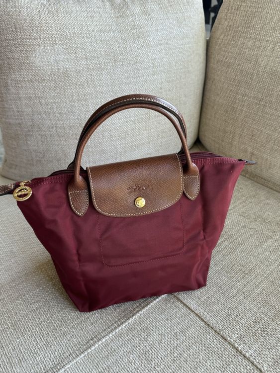 sac-longchamp-pliage-bordeaux-cuir-neuf-voir-description