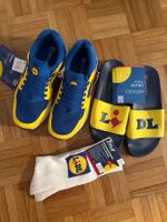 LIDL Sneakers, Pantoletten und Socken Grösse 39