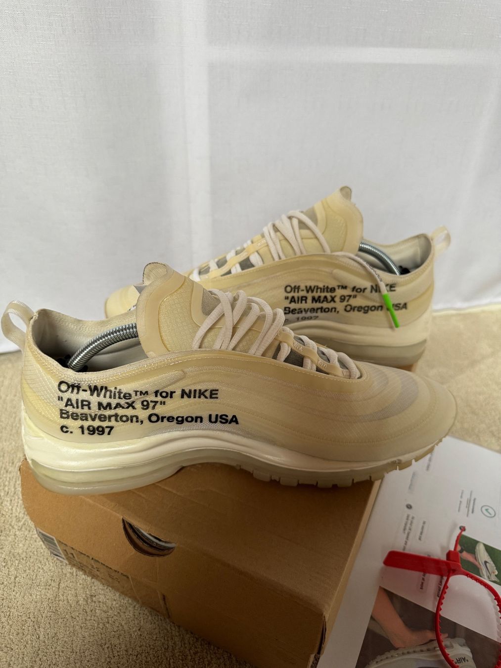 Off-White Scarpe da uomo: Nike Air Max 97 Off White – Usato da Visperterminen venduto da lgresell 5