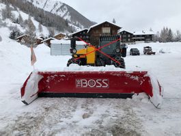 Schneepflug Schneeschild Boss zu Radlader/Telelader