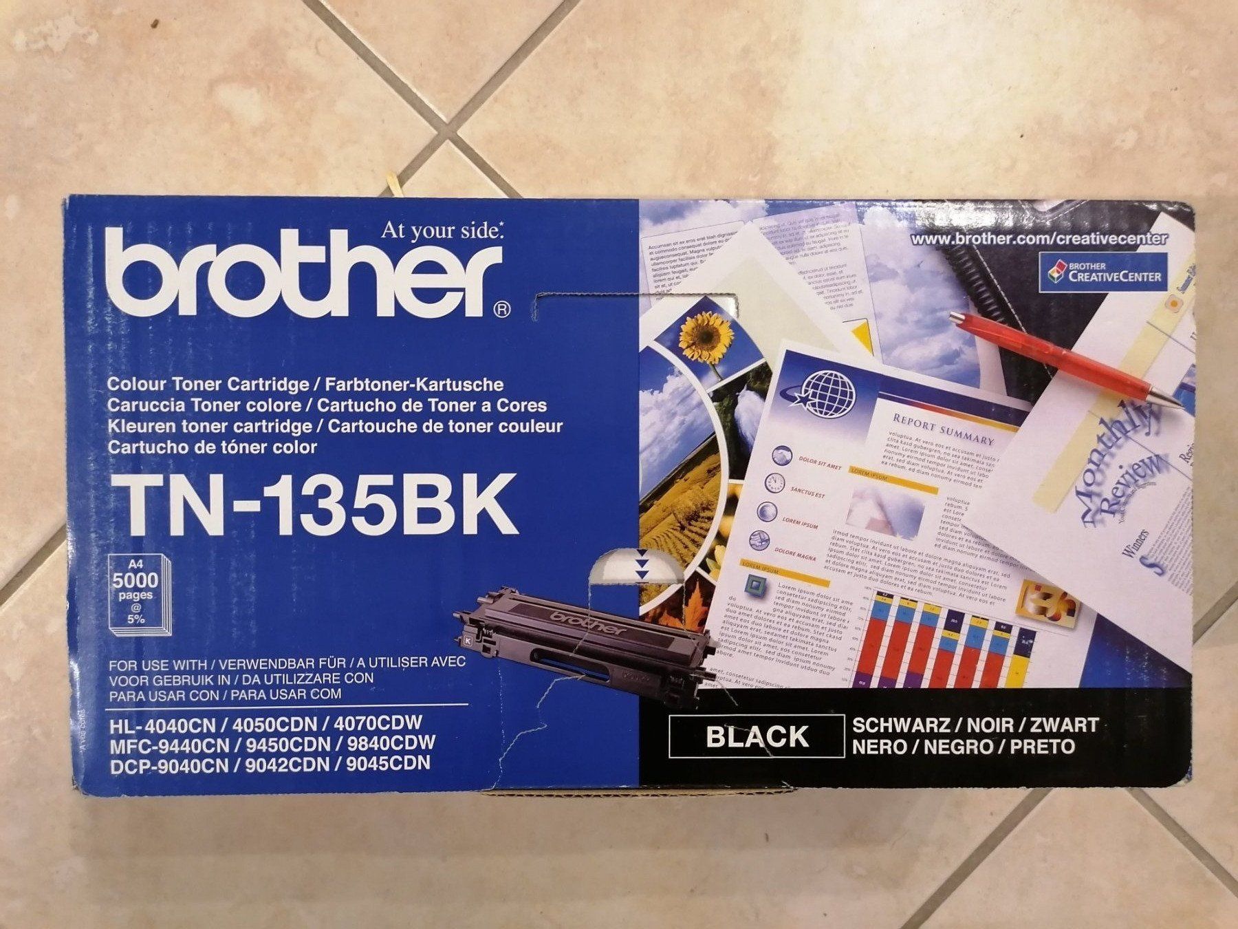 Brother Cartucce per stampanti & toner: brother Toner TN-135BK - schwarz – Nuovo e nell'imballaggio originale da Wikon venduto da Amancay