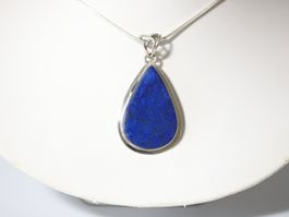 Pendentif / Anhänger Argent 925 & Lapis-lazuli 44mm - NEUF