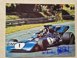Jackie Stewart - Originalautogramm auf Foto