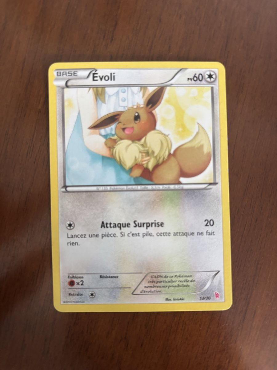 Pokémon Sammelbilder & Trading cards: Evoli – Gebraucht aus Cointrin von Adrien.lpsfr