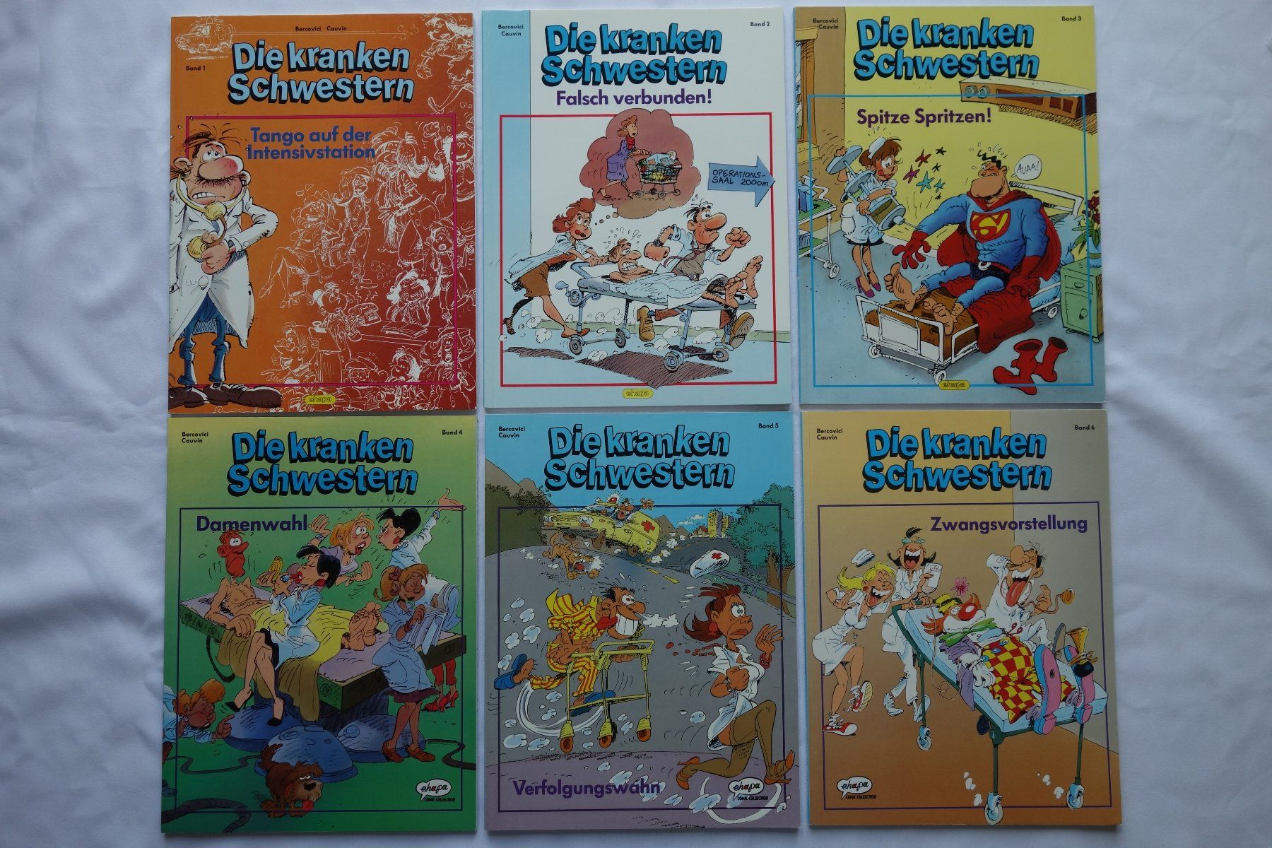 Fumetti: Die kranken Schwestern 1 , 2 , 3 , 4 , 5 , 6 -Gratis Versand – Usato da Luzern venduto da ron_35