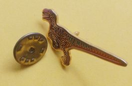 Pin Anstecknadel Dino Deinonychus c1993 Dinos by Roy