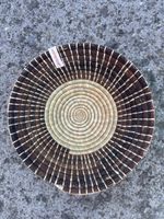 Womencraft Korb rund geflochten natur braun