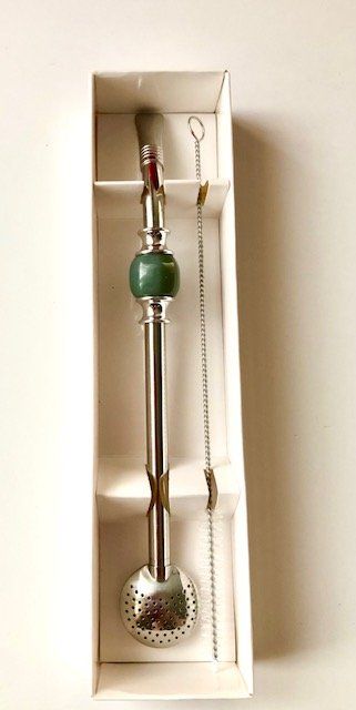 Set di posate: Bombilla Edelstahl 21 cm grau – Nuovo e nell'imballaggio originale da Zuchwil venduto da Yerba_Mate_Schweiz 3