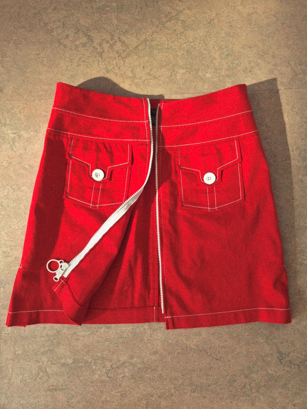 Röcke: ROCK JUPE ROT VINTAGE 6 36 S , TOP ZU WESTE ODER MARC AUREL – Neu (gemäss Beschreibung) aus Elsau von the-colorful-side 1